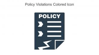Policy Violations Colored Icon In Powerpoint Pptx Png And Editable Eps Format