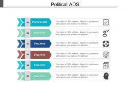 Political ads ppt powerpoint presentation gallery introduction cpb