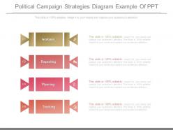 Political Campaign Strategies Diagram Example Of Ppt