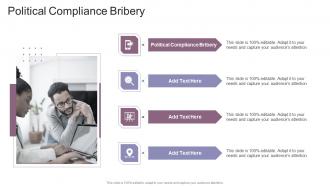 Political Compliance Bribery In Powerpoint And Google Slides Cpb
