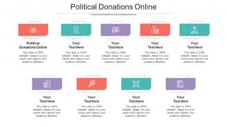 Political Donations Online Ppt Powerpoint Presentation Portfolio Smartart Cpb