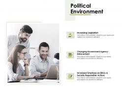 Political environment ppt powerpoint presentation file portfolio