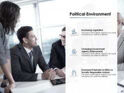 Political environment ppt powerpoint presentation model example introduction