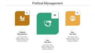 Political management ppt powerpoint presentation slides background image cpb