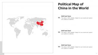Political Map Of China In The World