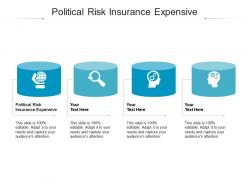 Political risk insurance expensive ppt powerpoint presentation file graphics download cpb