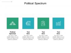 Political spectrum ppt powerpoint presentation inspiration design templates cpb