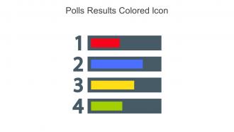 Polls Results Colored Icon In Powerpoint Pptx Png And Editable Eps Format