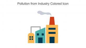 Pollution From Industry Colored Icon In Powerpoint Pptx Png And Editable Eps Format