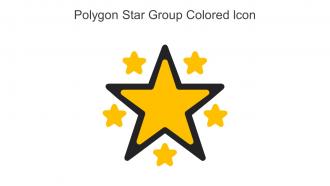 Polygon Star Group Colored Icon In Powerpoint Pptx Png And Editable Eps Format