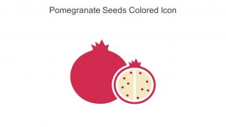 Pomegranate Seeds Colored Icon In Powerpoint Pptx Png And Editable Eps Format