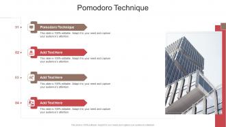Pomodoro Technique In Powerpoint And Google Slides Cpb