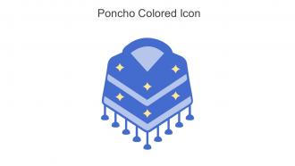 Poncho Colored Icon In Powerpoint Pptx Png And Editable Eps Format