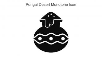 Pongal Desert Monotone Icon In Powerpoint Pptx Png And Editable Eps Format