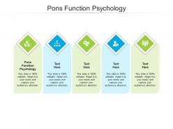Pons function psychology ppt powerpoint presentation icon example topics cpb