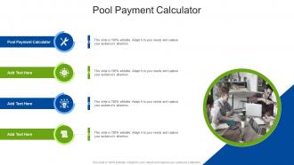 Pool Payment Calculator In Powerpoint And Google Slides Cpb