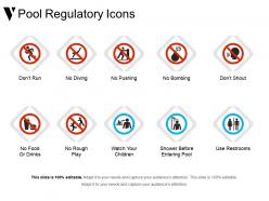 Pool regulatory icons powerpoint guide