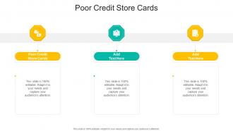 Poor Credit Store Cards In Powerpoint And Google Slides Cpb