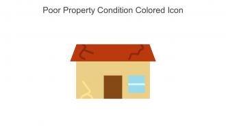 Poor Property Condition Colored Icon In Powerpoint Pptx Png And Editable Eps Format