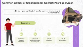 Poor Supervision As The Cause Of Organizational Conflict Training Ppt
