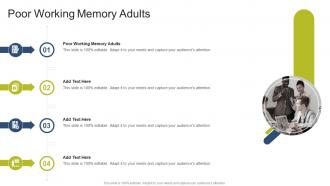 Poor Working Memory Adults In Powerpoint And Google Slides Cpb