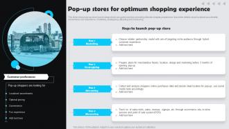 Pop-Up Stores For Optimum Shopping Experience Customer Experience Marketing Guide