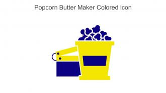 Popcorn Butter Maker Colored Icon In Powerpoint Pptx Png And Editable Eps Format
