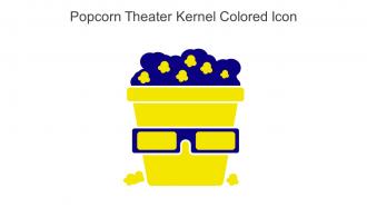 Popcorn Theater Kernel Colored Icon In Powerpoint Pptx Png And Editable Eps Format
