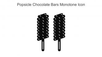 Popsicle Chocolate Bars Monotone Icon In Powerpoint Pptx Png And Editable Eps Format
