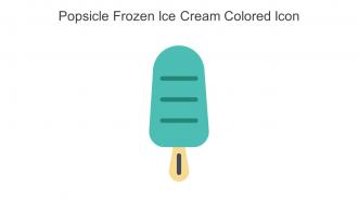 Popsicle Frozen Ice Cream Colored Icon In Powerpoint Pptx Png And Editable Eps Format