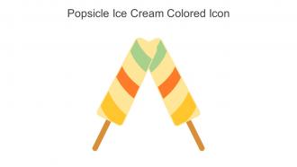 Popsicle Ice Cream Colored Icon In Powerpoint Pptx Png And Editable Eps Format
