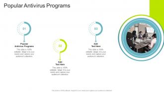 Popular Antivirus Programs In Powerpoint And Google Slides Cpb