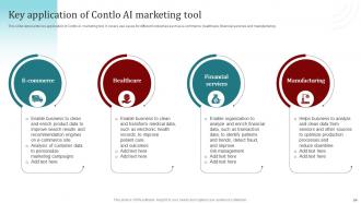Popular Artificial Intelligence Tools Used By Businesses Powerpoint Presentation Slides AI SS V Appealing Content Ready