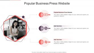 Popular Business Press Website In Powerpoint And Google Slides Cpb