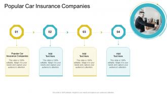 Popular Car Insurance Companies In Powerpoint And Google Slides Cpb
