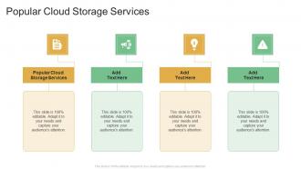 Popular Cloud Storage Services In Powerpoint And Google Slides Cpb