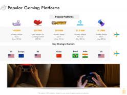 Popular gaming platforms ppt powerpoint presentation ideas display
