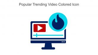 Popular Trending Video Colored Icon In Powerpoint Pptx Png And Editable Eps Format