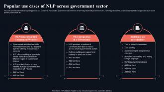 Popular Use Cases Of NLP Across Government Gettings Started With Natural Language AI SS V