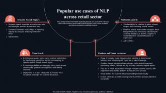 Popular Use Cases Of NLP Across Retail Gettings Started With Natural Language AI SS V