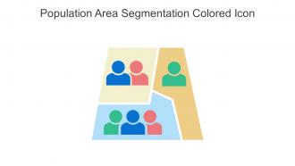 Population Area Segmentation Colored Icon In Powerpoint Pptx Png And Editable Eps Format