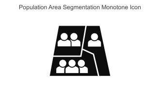 Population Area Segmentation Monotone Icon In Powerpoint Pptx Png And Editable Eps Format