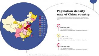 Population Density Map Of China Country