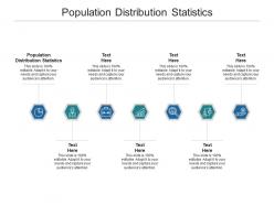 Population distribution statistics ppt powerpoint presentation show summary cpb
