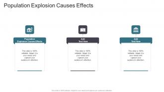Population Explosion Causes Effects In Powerpoint And Google Slides Cpb