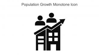 Population Growth Monotone Icon In Powerpoint Pptx Png And Editable Eps Format
