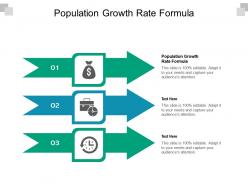 Population growth rate formula ppt powerpoint presentation infographics layouts cpb
