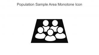 Population Sample Area Monotone Icon In Powerpoint Pptx Png And Editable Eps Format