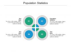 Population statistics ppt powerpoint presentation pictures infographic template cpb