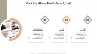 Pork Healthier Beef Rank Chart In Powerpoint And Google Slides Cpb